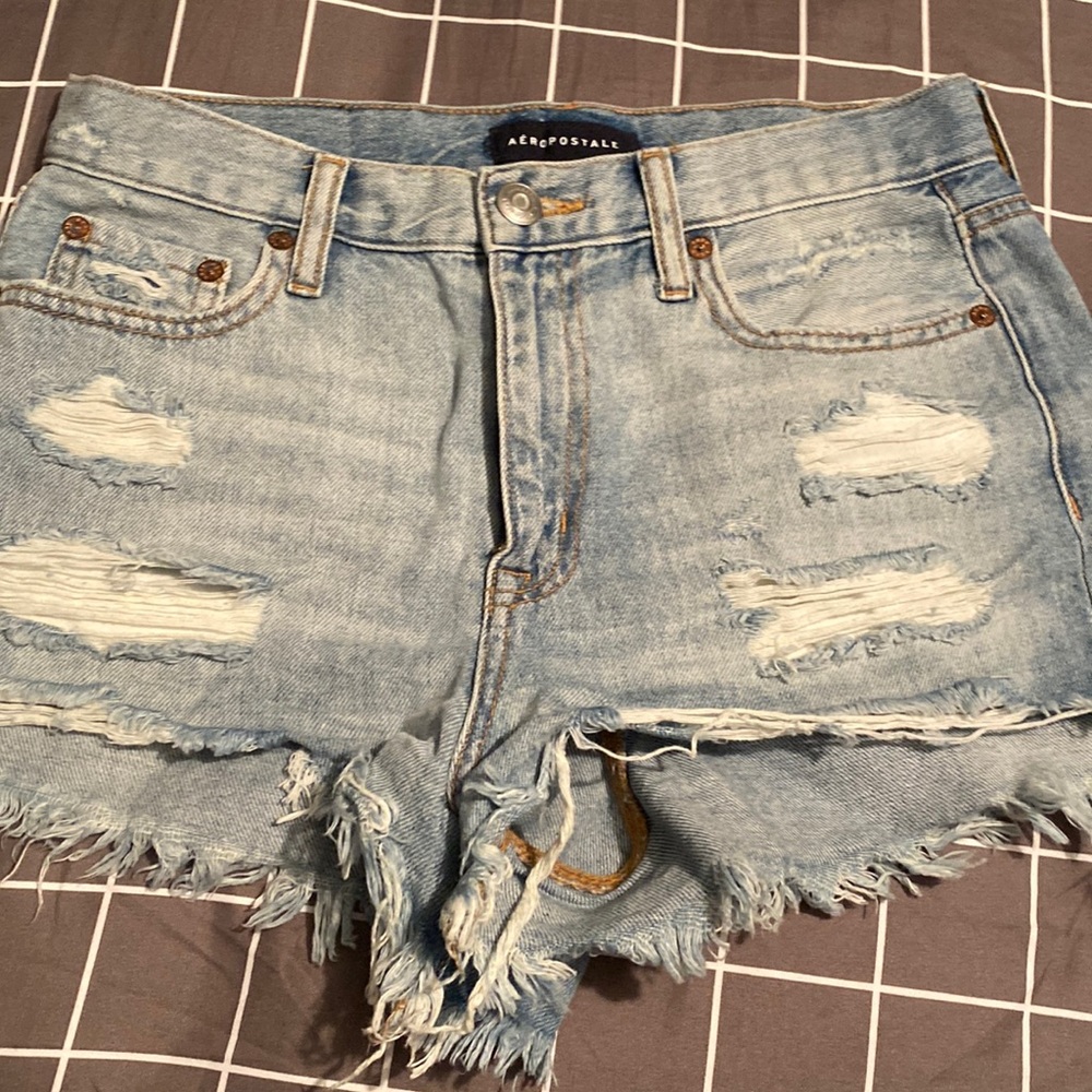 High rise shorts